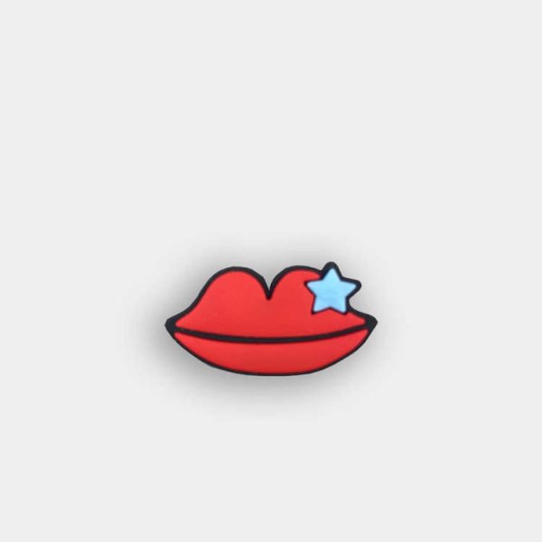 Jibbitz Red lips