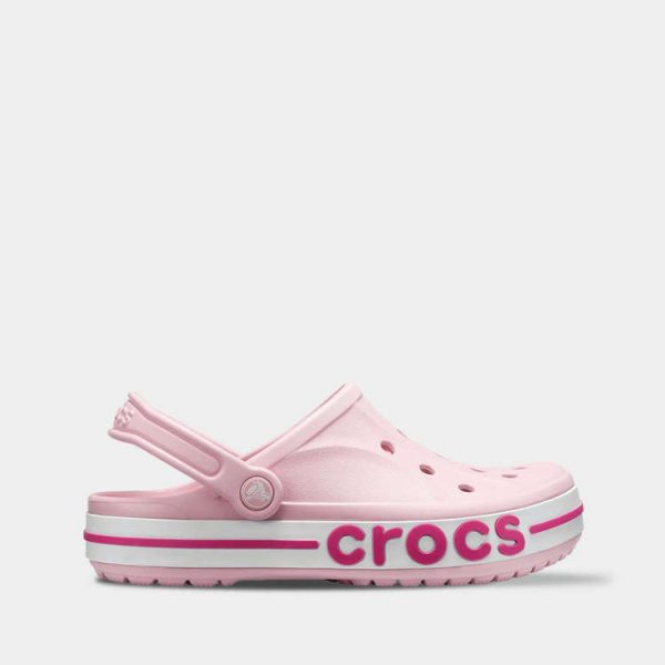 Купити Crocs Bayaband Pearl 205089 - оригінальні крокси баябенд в рожевому кольорі
