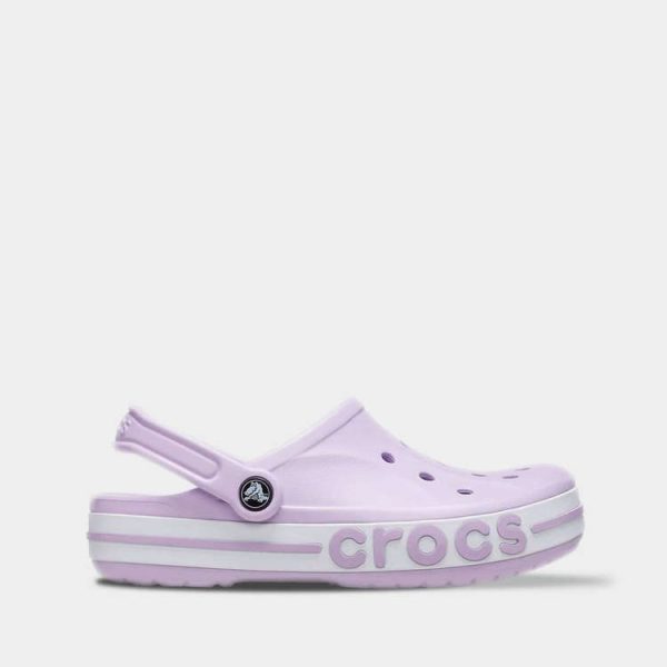 Купити Crocs Bayaband Lavender 205089 - оригінальні жіночі крокси баябенд в бузковому кольорі