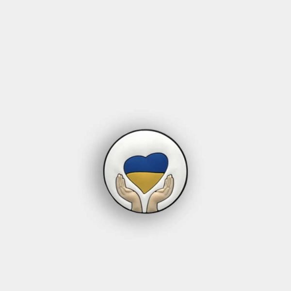 Jibbitz With Ukraine In My Heart