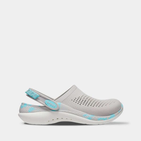 Crocs LiteRide 360 Marbled Clog Pearl White/Multi арт. 207634 / Крокс Лайтрайд 360 Сабо