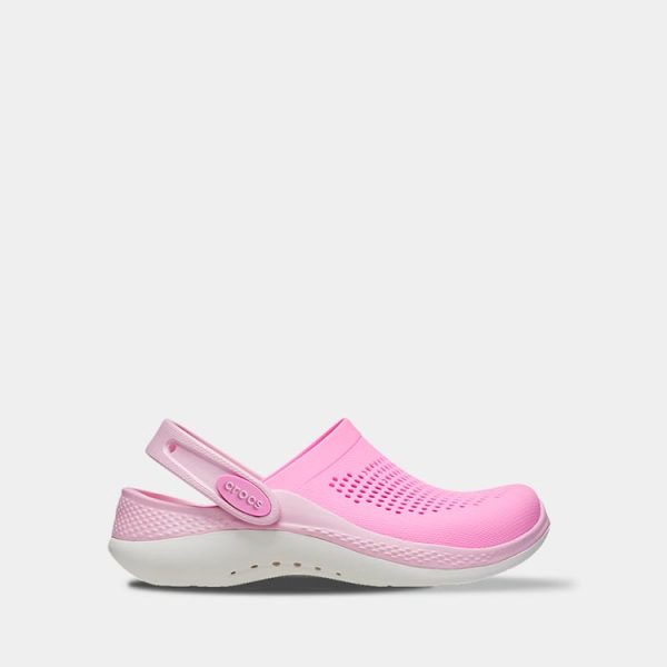 Оригінальні рожеві дитячі крокси LiteRide 360 Taffy Pink 207021