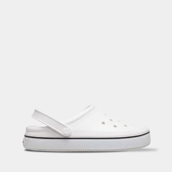 Crocs Off Court White арт. 208371 / Крокс Оф Корт Сабо