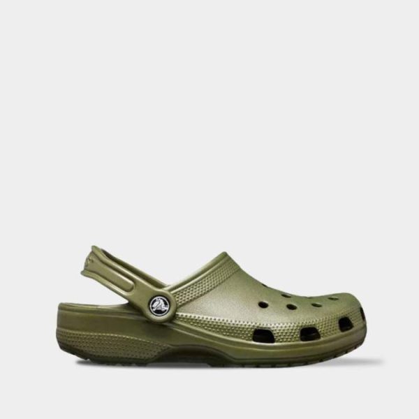 Crocs Classic Army Green арт. 10001 / Крокс Классик Хакі Сабо