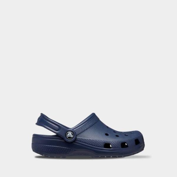 Crocs Kids Classic Navy арт. 206991 / Дитячі Сабо Крокс Сині