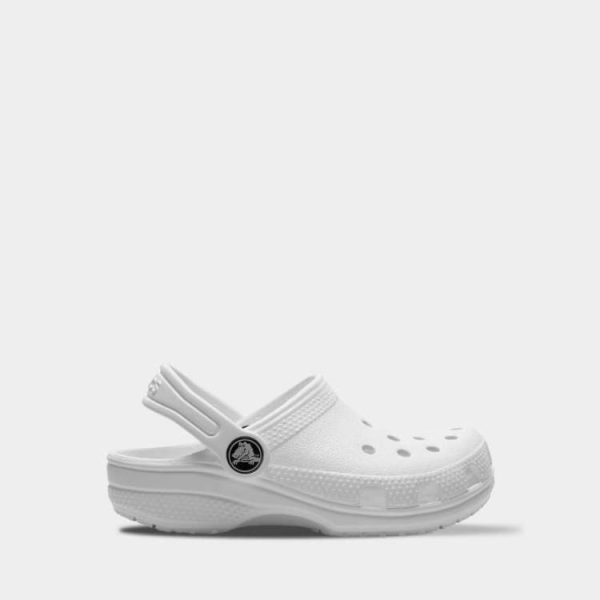 Crocs Kids Classic White арт. 206991 / Дитячі Сабо Крокс Білі